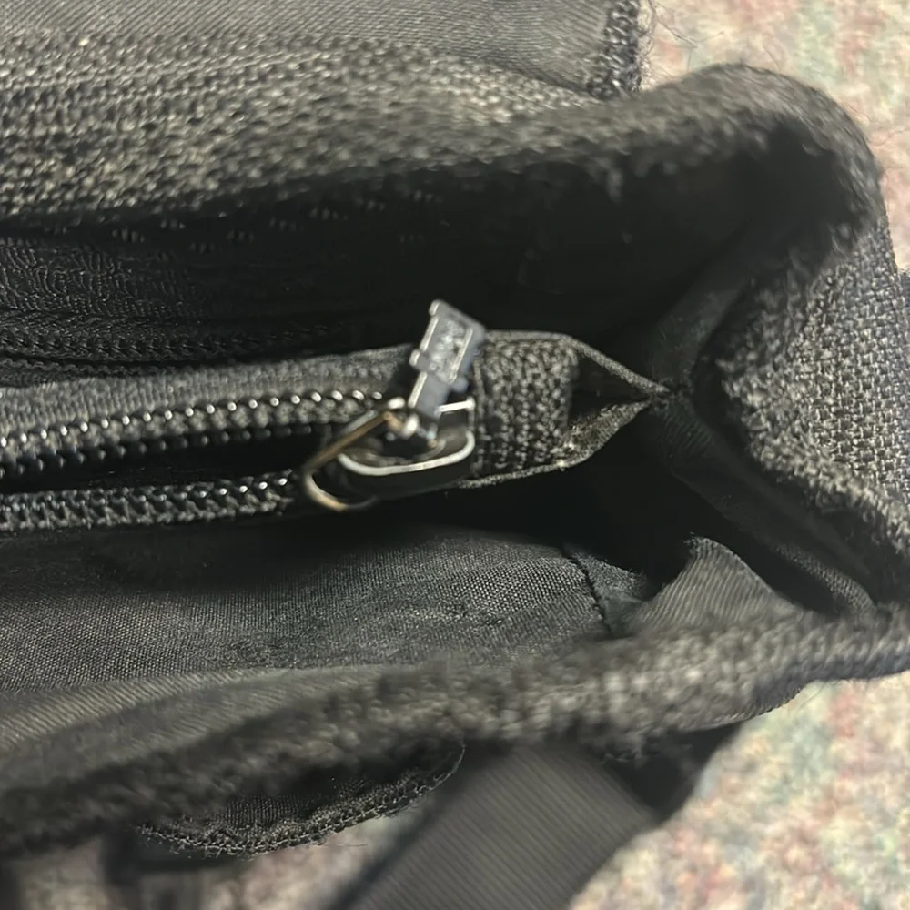 TUMI Black Messenger Bag
